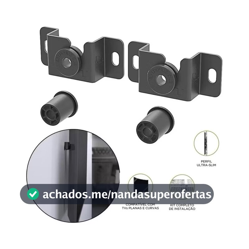 Suporte para TV Universal Fixo Smart LED  LCD 4K Parede Painel  32 40 42 50 55 60 75 82 100 Polegada