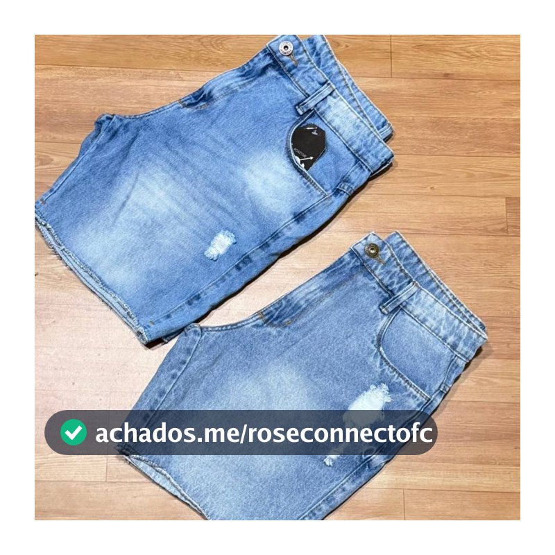 Kit 2 Bermudas Jeans Masculina Jogador Rasgadinha