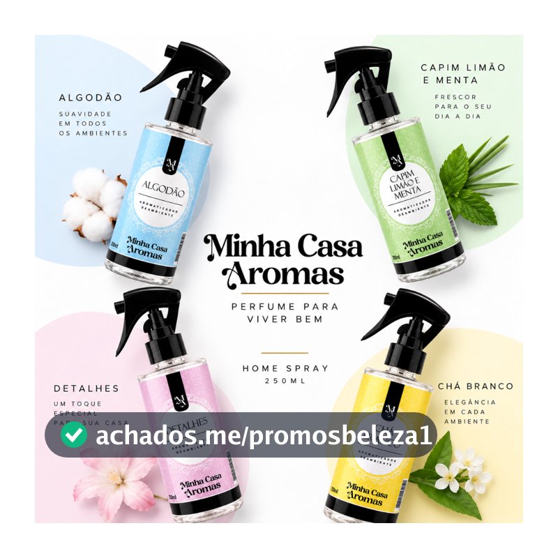 Perfume Aromatizador Perfumador para Roupas e Embalagens - Aproveite o Aroma de Roupas e Marcas de Luxo