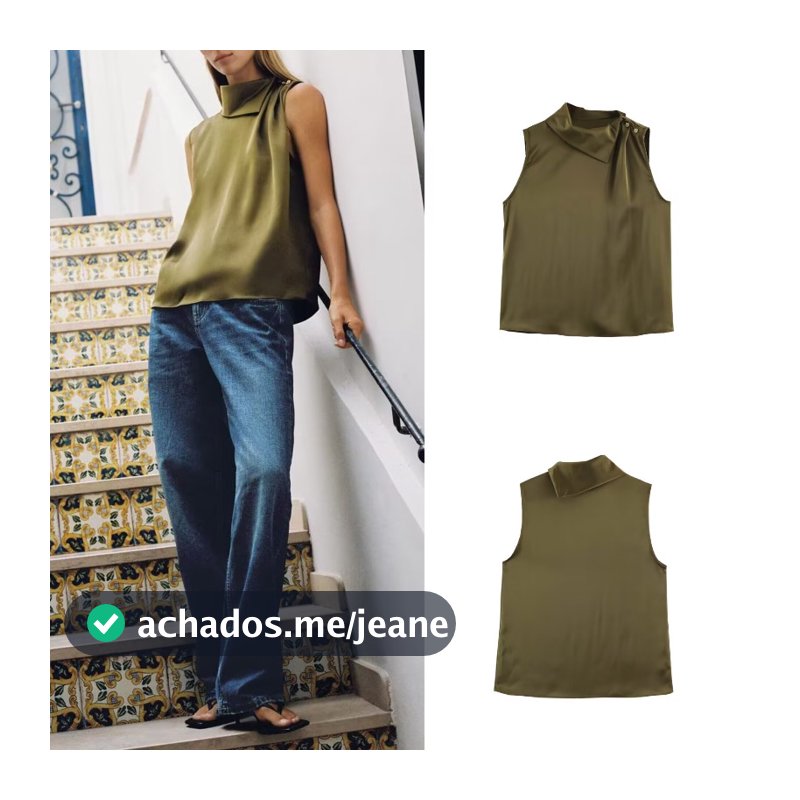 2026 outono novo estilo feminino ombro botão seda cetim topo7201625