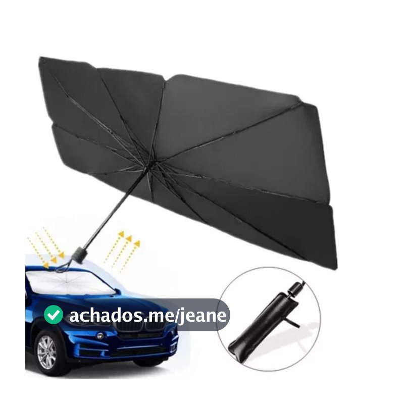 Quebra sol para brisa carro protetor solar guarda chuva