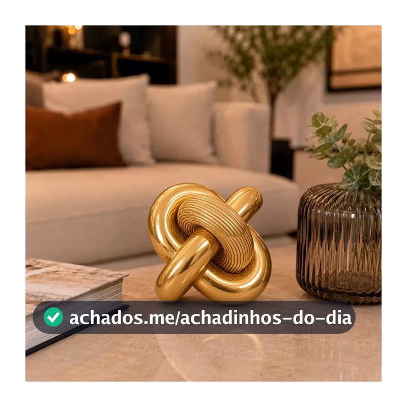 Escultura Decorativa Nó Minimalista Moderna Ornamento para Sala Quarto Escritório Decoração Luxo Casa Abstrata