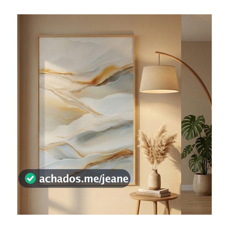 Quadro Moderno Abstrato Grande Quadro Decorativo Sala Quadro Com Moldura E Vidro Mármore Camadas