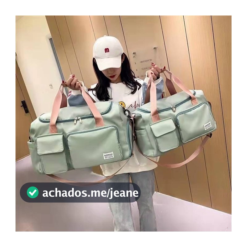 Bolsa De Viagem Organizador Multifuncional Com Grande Capacidade Alça De Ombro Ajustável Independente Para Sapatos
