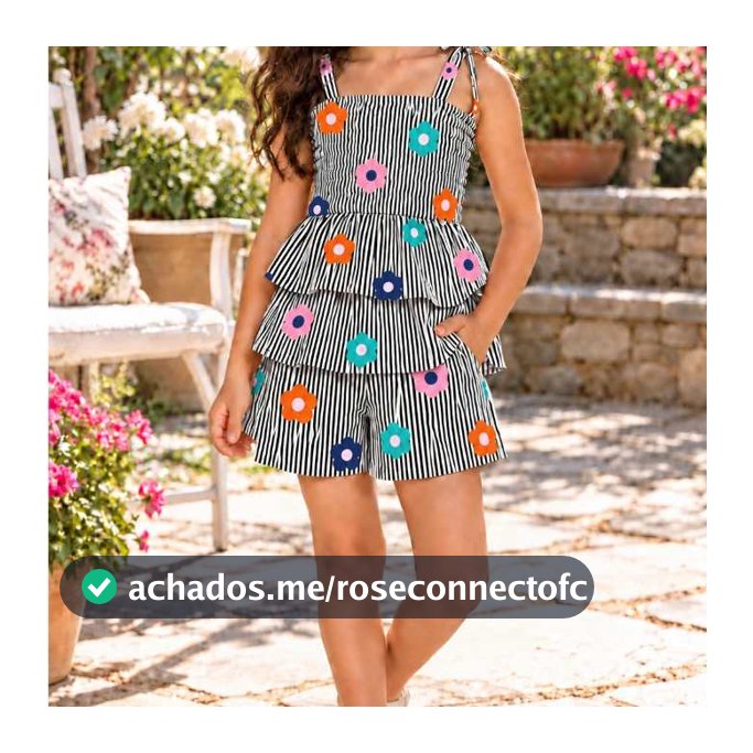 conjunto infantil doce infância