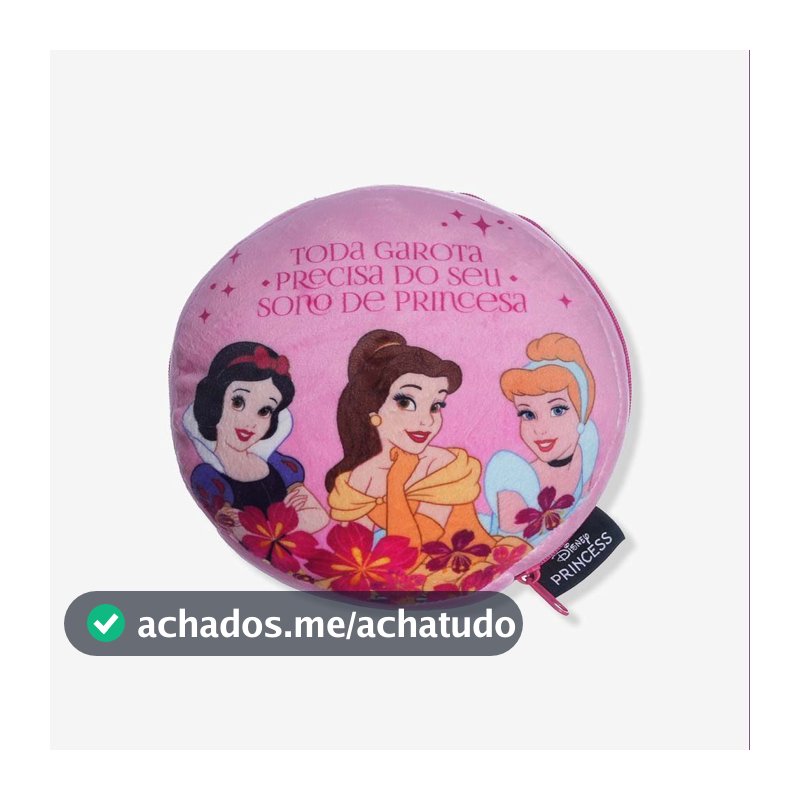 Máscara de Dormir com Almofada Princesas – Disney