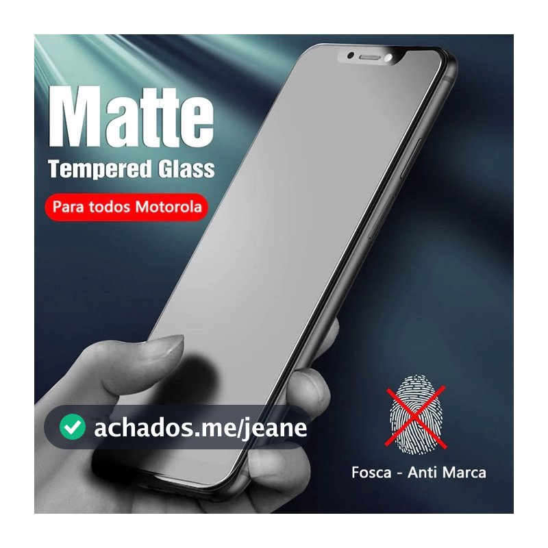 Película Cerâmica Fosca Privacidade Motorola Moto G05 G06 G15 G35 G36 G56 G75 Proteção Anti Espião
