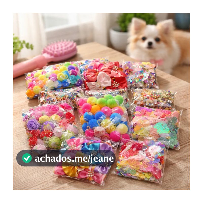 250 Lacinhos Para Pet Cachorro E Gato P M G Laços Pet Shop Banho E Tosa