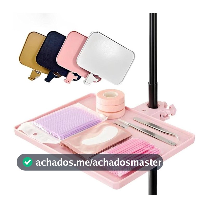 MAYSHOWX1 Suporte Para Bandeja De Cílios , Ferramentas De Extensão De Plástico Com Clipe , Organizador Essencial De Maqu