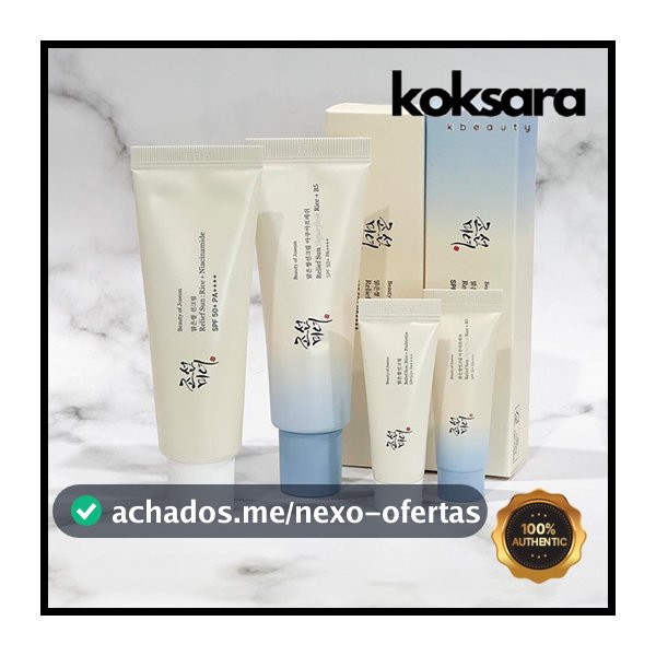 Beauty Of Joseon relief sun rice probiotics / niacinamide  sun cream protetor solar SPF50+ PA++10ml,50ml,50ml 1+1