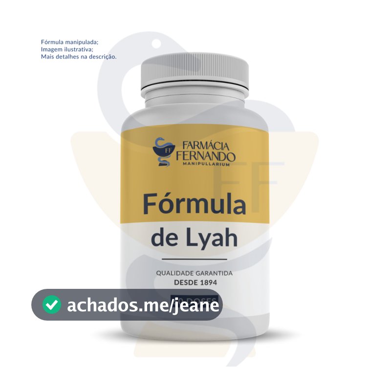 Fórmula de Lyah 60 doses - Suplemento alimentar