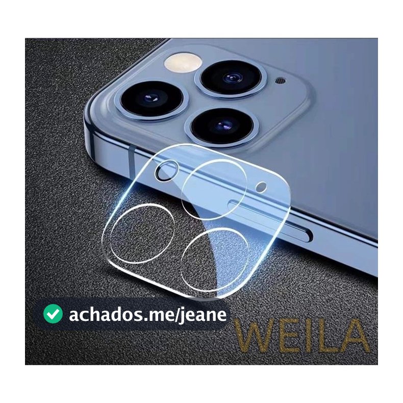 Lente Película De Câmera Transparente Vidro Temperado Para Iphone 11 12 13 14 15 16 PRO PROMAX