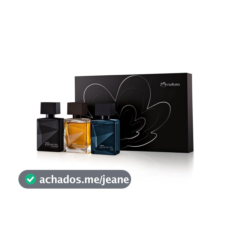 Presente Natura Essencial Masculino Miniaturas 3un