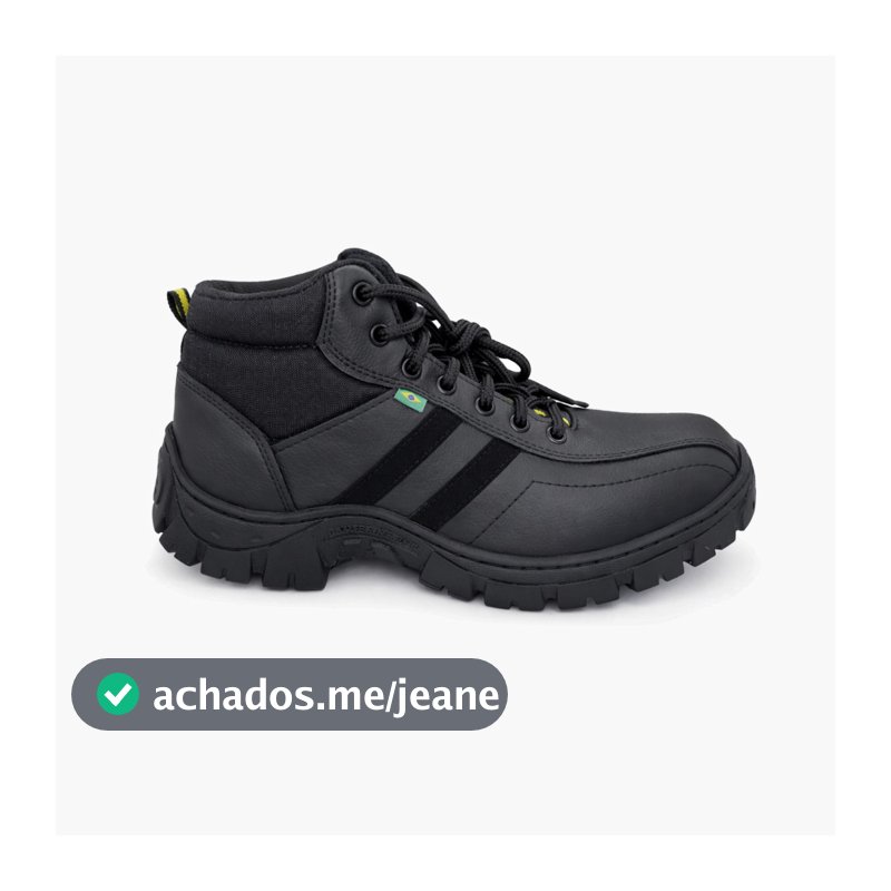 Bota Coturno Masculino Adventure Casual Tratorado