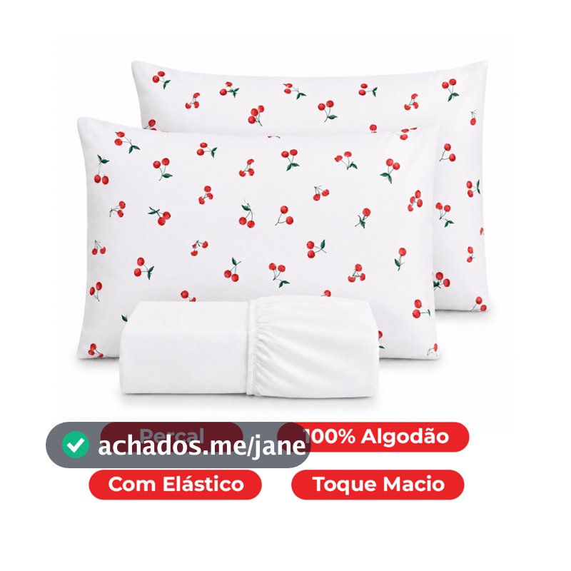 Kit Lençol Fronha Estampada 100% Algodão Percal Cama Casal Queen Solteiro Com Elástico