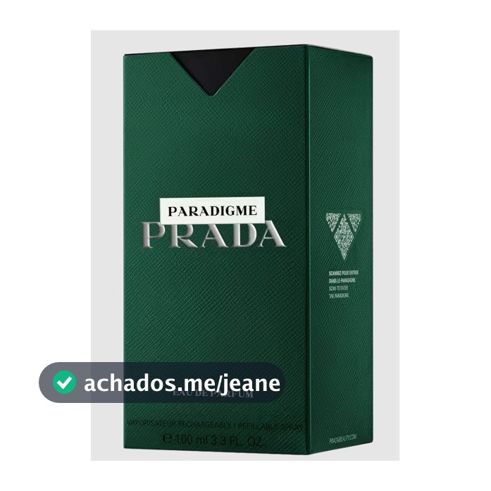Paradigme Prada Eau de Parfum Refilável - Perfume Masculino 100ml