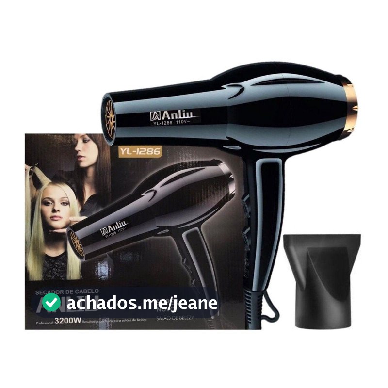 Secador de Cabelo 110v Profissional 3200W