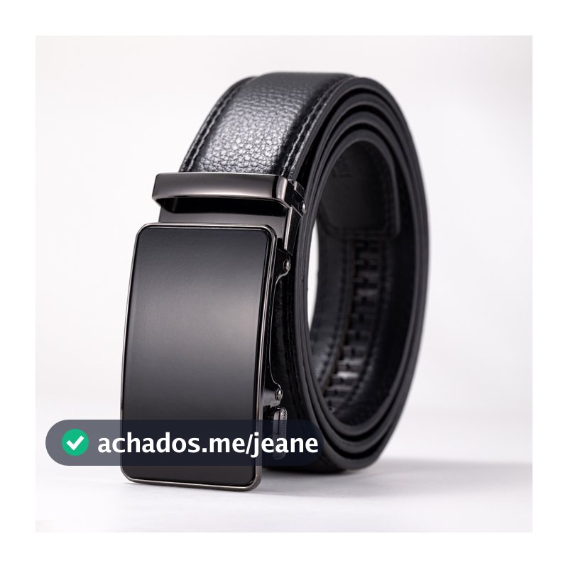 Cinto masculino automático de couro genuíno, cinto de luxo masculino, cinto de moda masculina de alta qualidade110-160cm