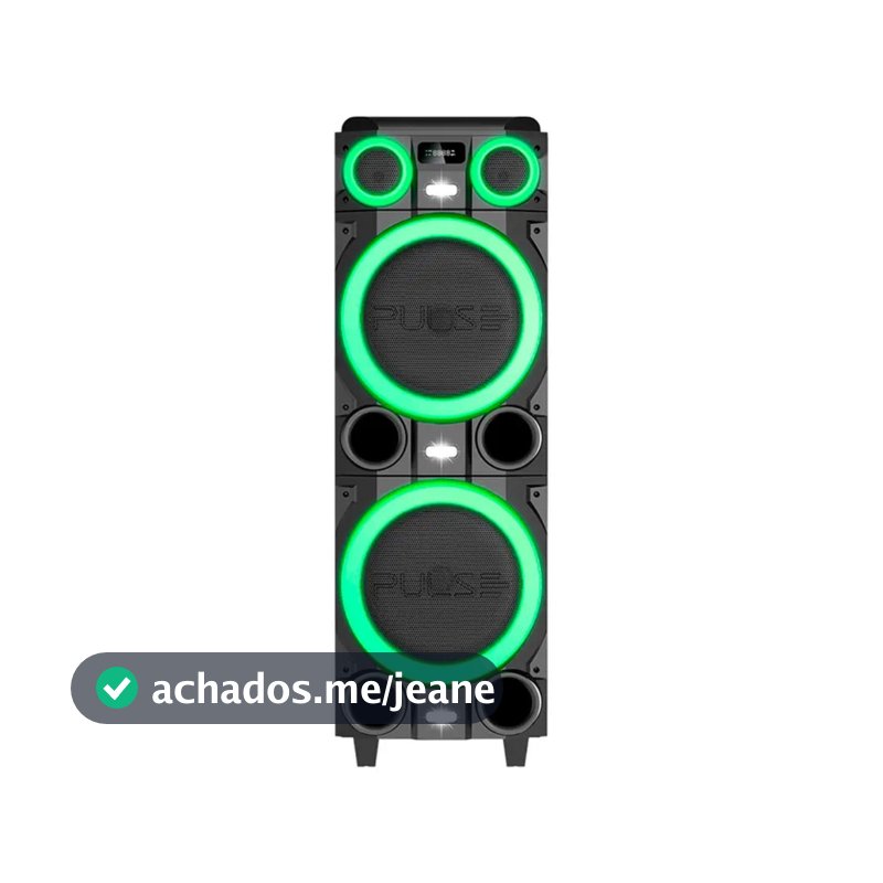 Caixa De Som Pulse Torre SP518 2000W Bluetooth