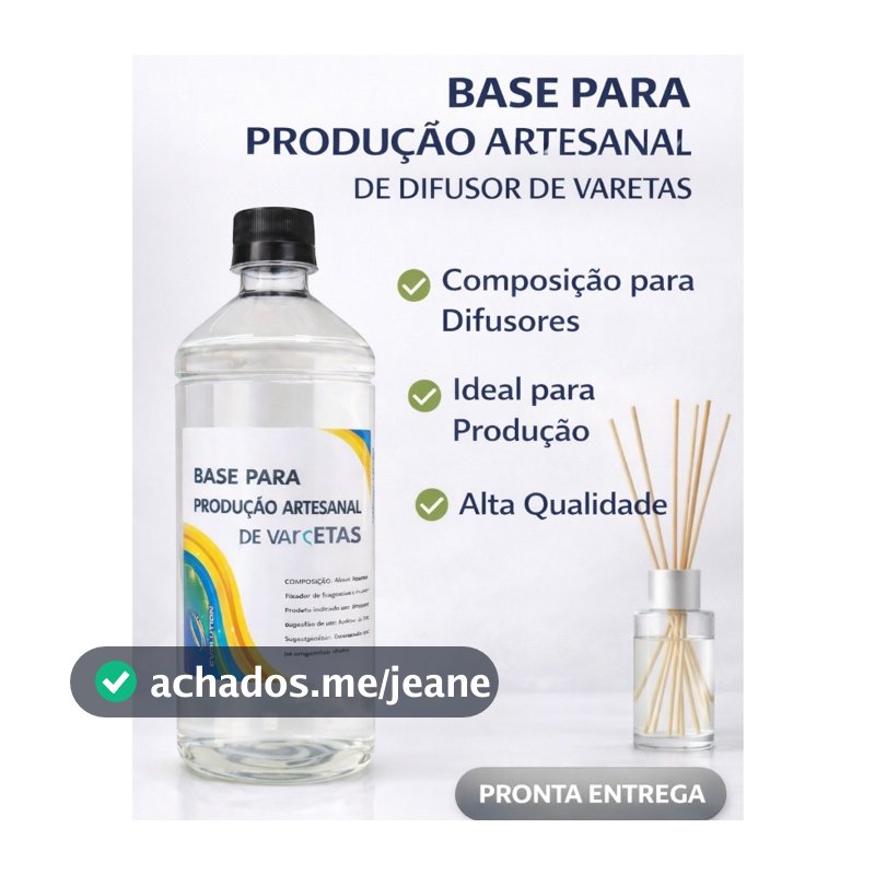 Base para Difusor de Varetas | Produção Artesanal | Alta Fixação | Rende Muito