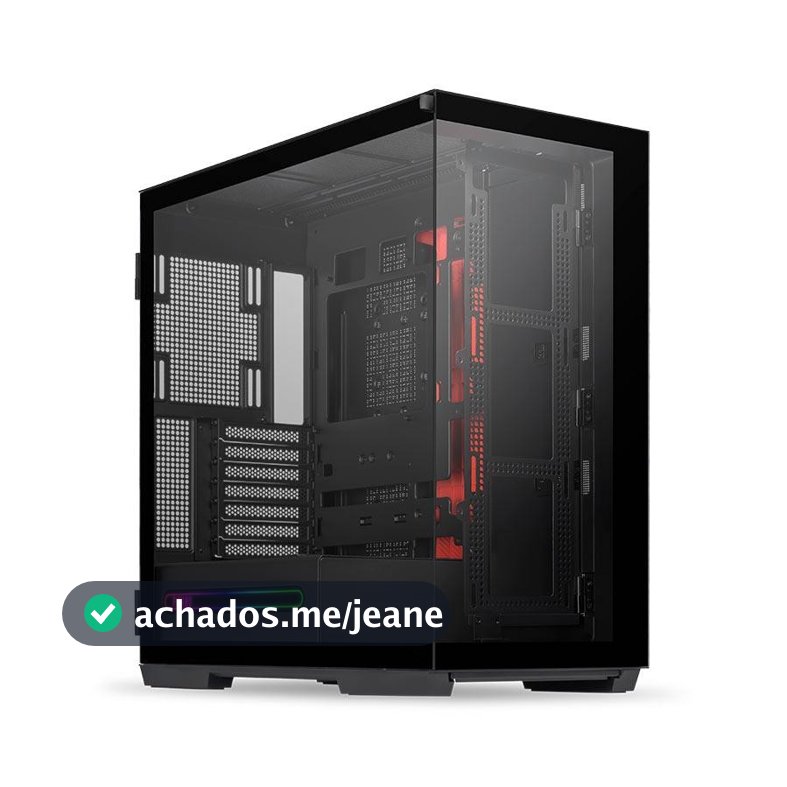 Gabinete Gamer Pichau Voyager One, Full-Tower, Lateral de Vidro, Com 1 frontal, Preto, PG-VY1-BK