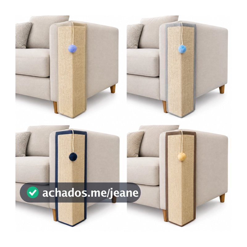 Arranhador para Gato Arranhador para Sofá e Camas Várias Medidas 40cm à 60cm
