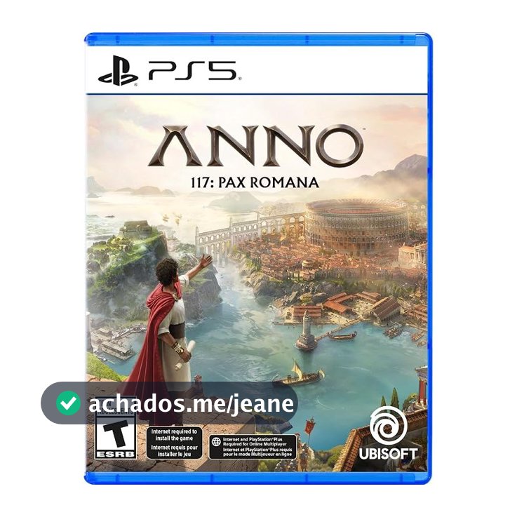 Pax Romana Anno 117 Jogo PS5 Midia fisica