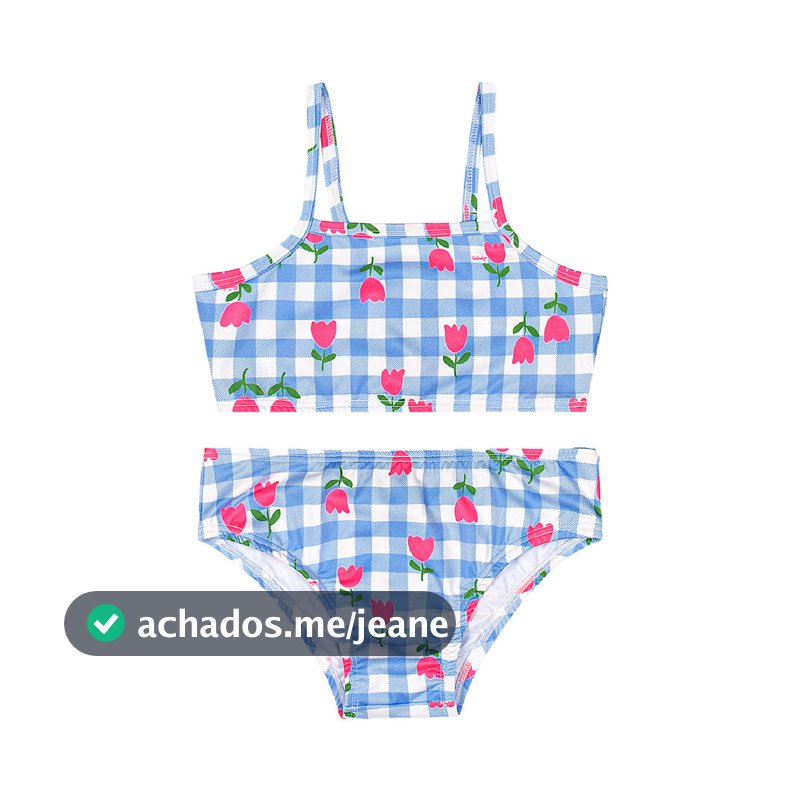 Biquíni Infantil em Malha UV DRY Quimby