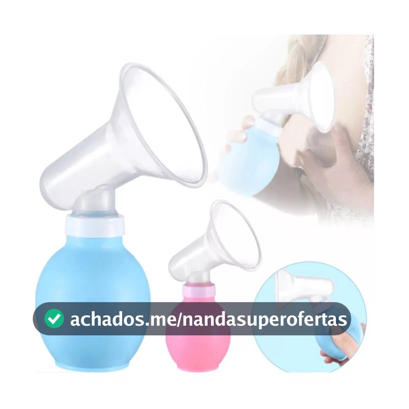 coletor extrator bomba de tira leite materno manual livre BPA 60ml