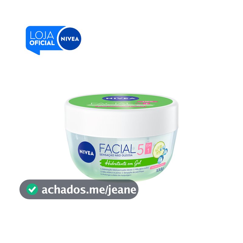 NIVEA Hidratante Facial em Gel 100g