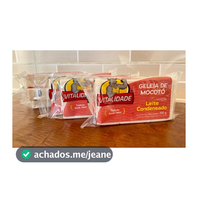 Kit 2 Unidades Geleia de Mocotó(Amendoim e Leite Condensado) 200g cada