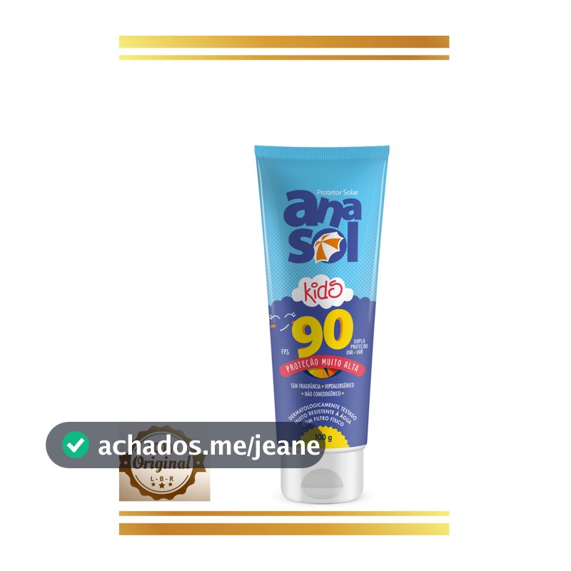 ANASOL PROT. SOLAR KIDS FPS 90 - 100G