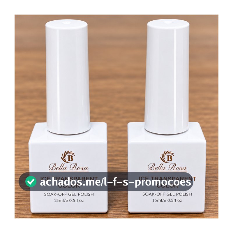 Kit Francesinha Bella Rosa Branco + Renda 15ml