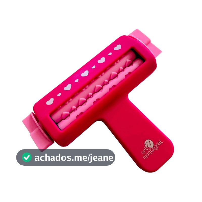 Texturizador de Papel Alto Relevo Emboss/ Rolo de Textura - Art & Montagem