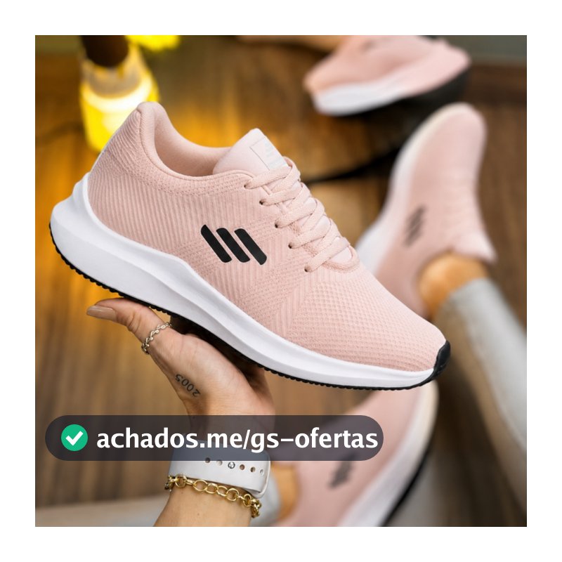 Tênis O2x Feminino Esportivo Confortável Leve Treino Caminhada Fitness