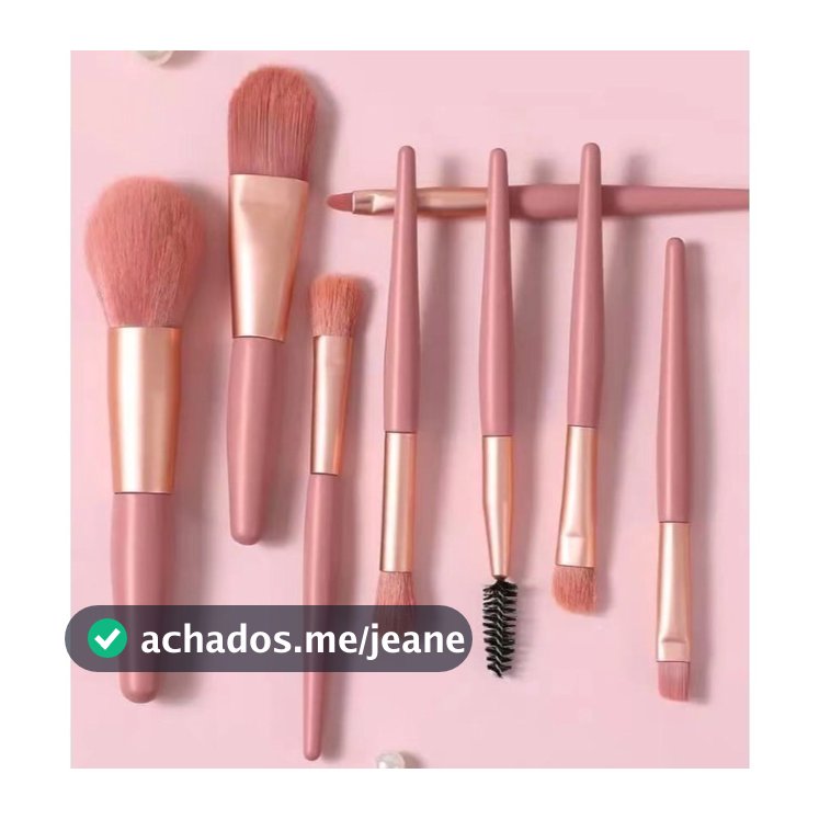 12 Kits de 8 mini Conjunto De Pincéis De Maquiagem