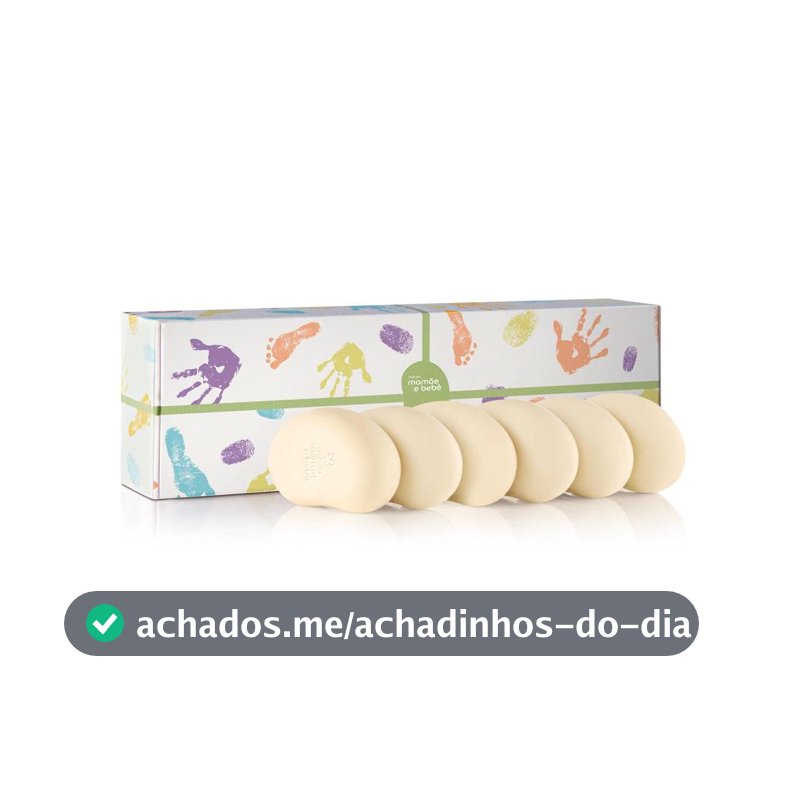 Presente Natura Mamãe e Bebê Minissabonetes 6un de 25G