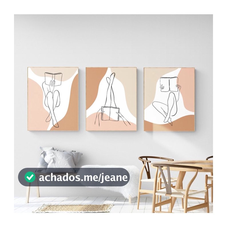 Quadro Decorativo Abstrato mulheres linhas , decoração casa Quadro Decorativo linhas Minimalistas tamanho grande Decoração para sala casa cozinha quarto Quadro decorativo Mulheres abstrata Moderno Decoração Corpo Retro arte #72