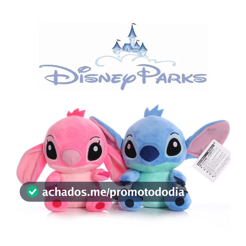 Pelúcia Lilo E Stitch Disney 20cm Importado - Pronta Entrega - Menor preço