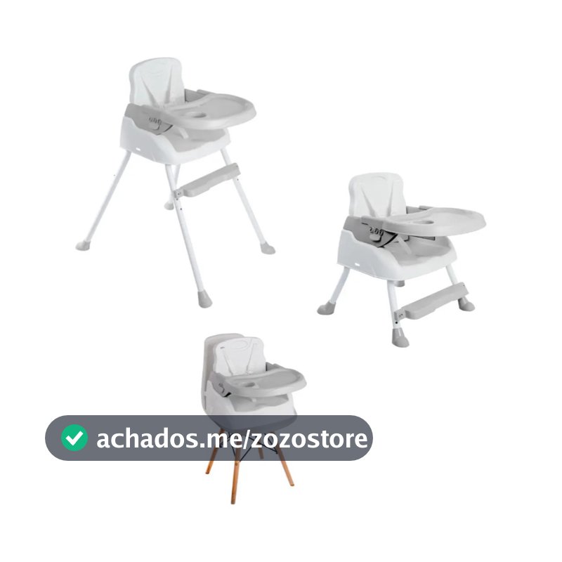 Cadeira De Alimentação Bebê Portátil 3em1 Styll Baby Segura