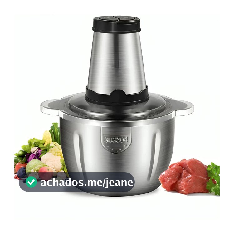 Processador Triturador Elétrico Picador De Alimentos Moedor De Carne Mixer Elétrica Processador Cozinha Casa Alho
