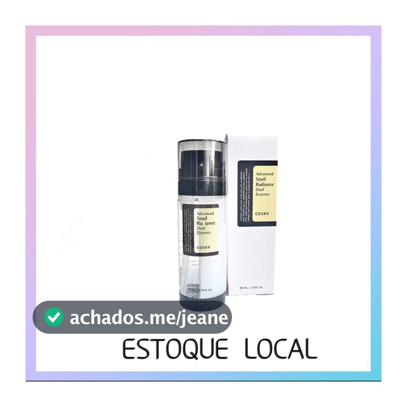 COSRX Essência Dupla Advanced Snail Radiance, 80ml