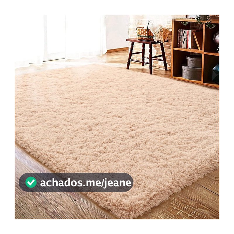 Tapete Grande 2m x 3m Peludo/ Felpudo Sala e Quarto