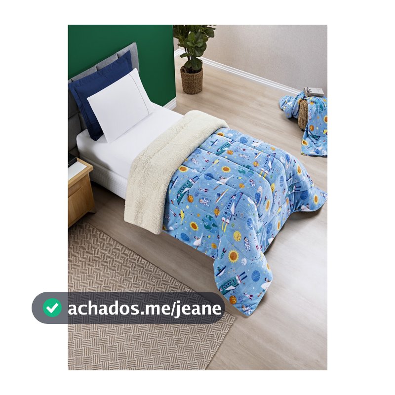 Coberdrom Everest Kids Solteiro manta sherpa lã carneiro bem quentinho 1 peça VARIAS ESTAMPAS
