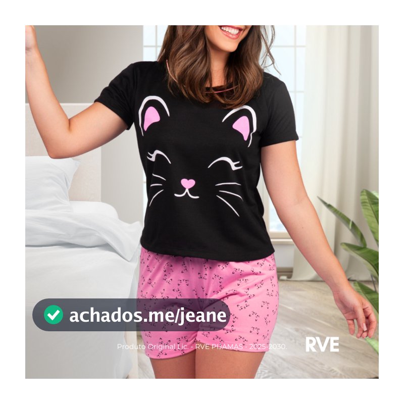 Baby Doll Feminino Conjunto Pijama Curto Verão Short Doll Blogueira Alcinha e Regata Confort Fofinho