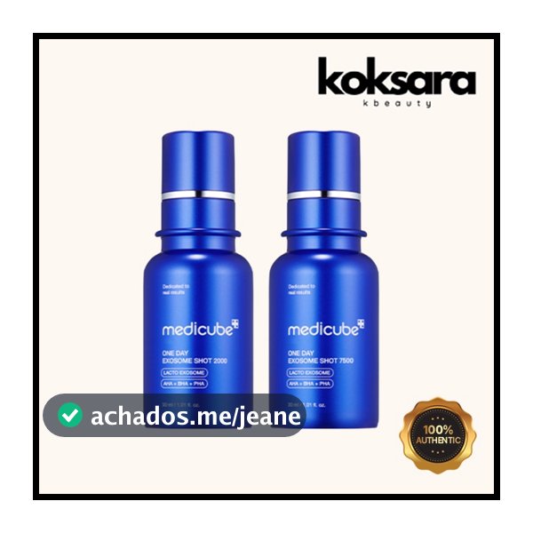 medicube zero Ampola De Poros De Tiro exosome De Um Dia 2000/7500 30ml , 2000 5ml