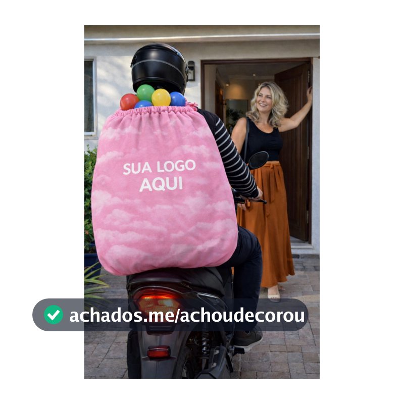 Mochila Personalizada para Mini Festa – Ideal para Mini Eventos