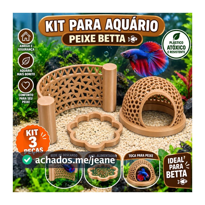 Esconderijo Flutuante para Peixes Betta Toca para Aquário Cama Folha Descanso Aquarismo Decoração