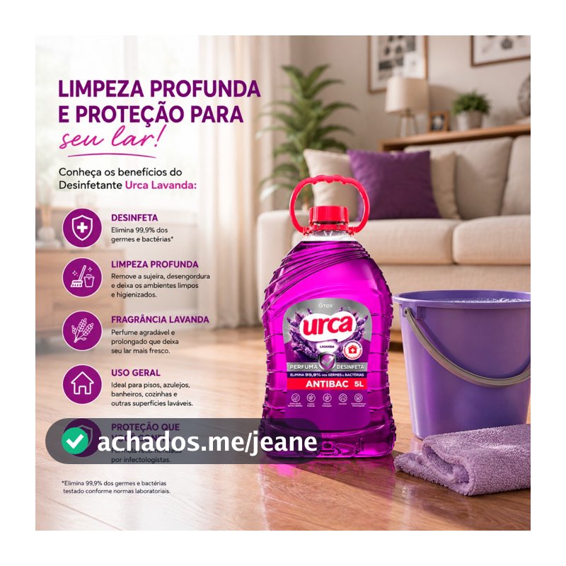 Desinfetante Urca Lavanda - 5l