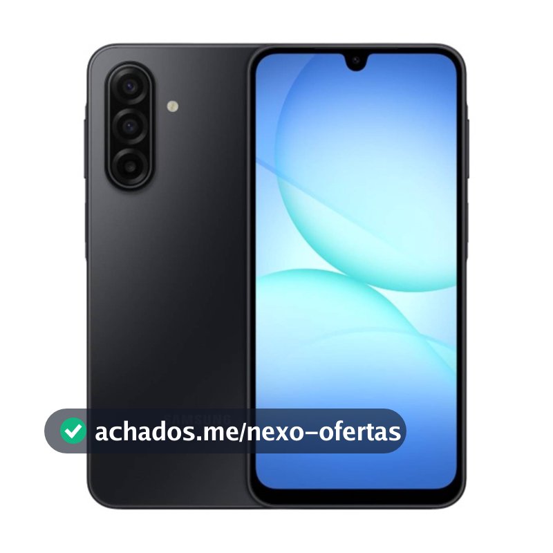 Smartphone A17 256GB 8GB RAM 4G Câmera Tripla Traseira 50 MP Samsung
